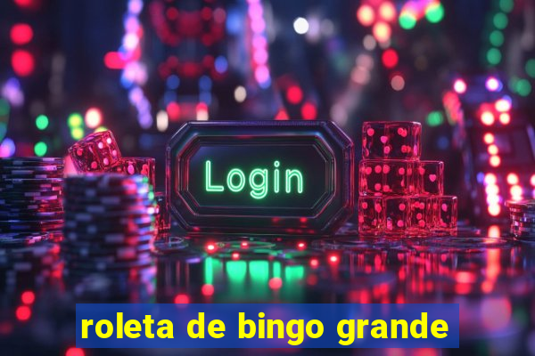 roleta de bingo grande