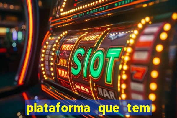 plataforma que tem fortune tiger