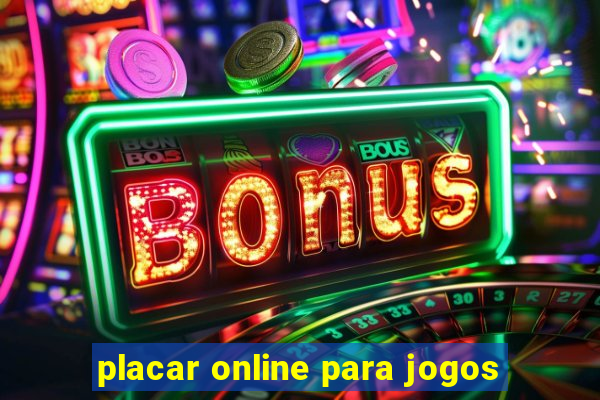 placar online para jogos