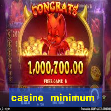 casino minimum deposit $1