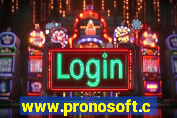 www.pronosoft.com