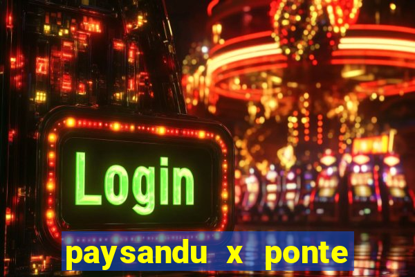 paysandu x ponte preta palpite