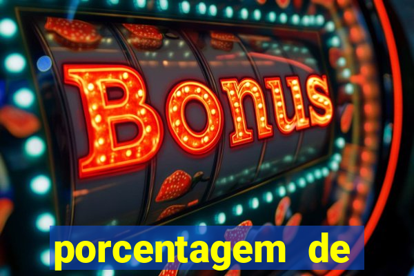 porcentagem de pagamento slots