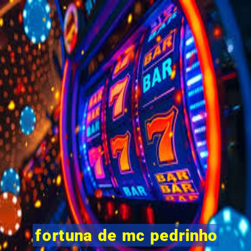 fortuna de mc pedrinho