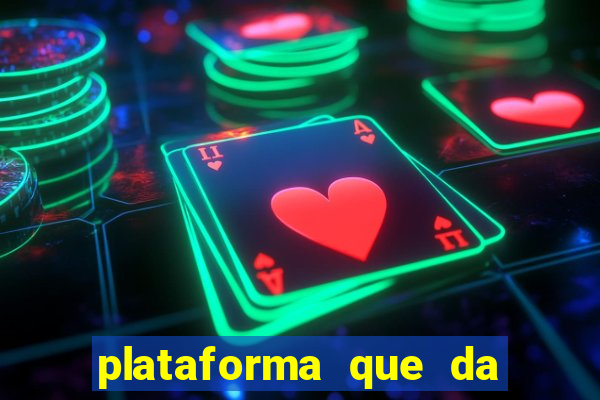 plataforma que da 30 reais para jogar