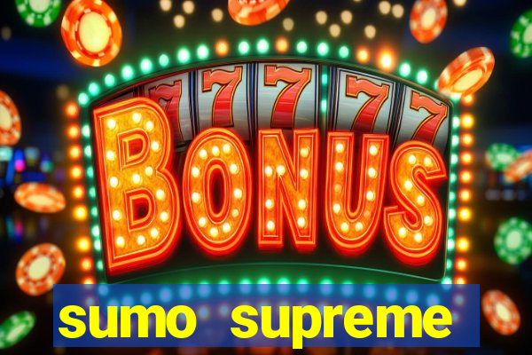 sumo supreme megaways slot