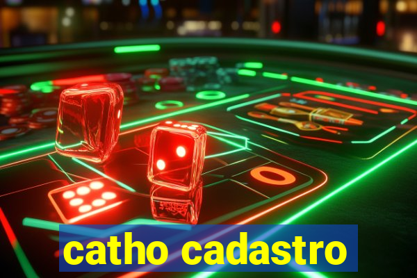 catho cadastro