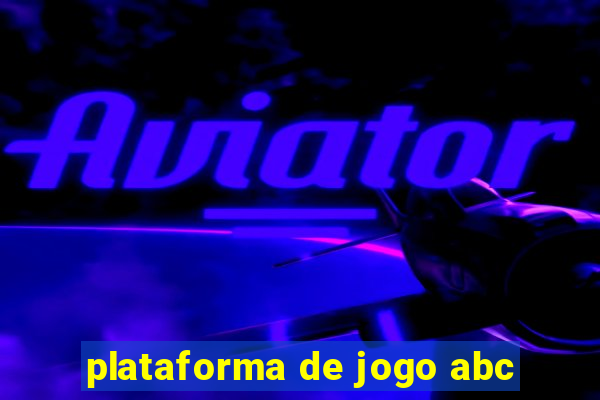 plataforma de jogo abc