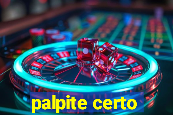 palpite certo