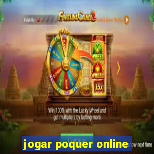 jogar poquer online