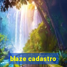 blaze cadastro