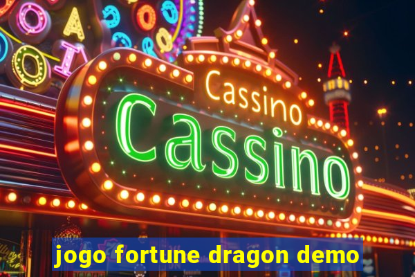 jogo fortune dragon demo