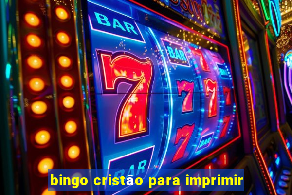 bingo cristão para imprimir