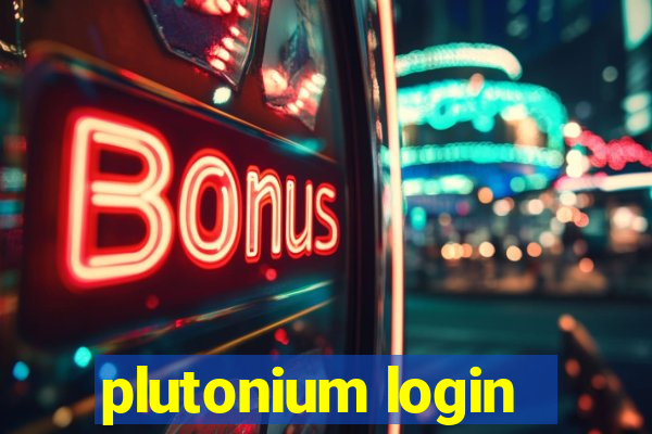 plutonium login