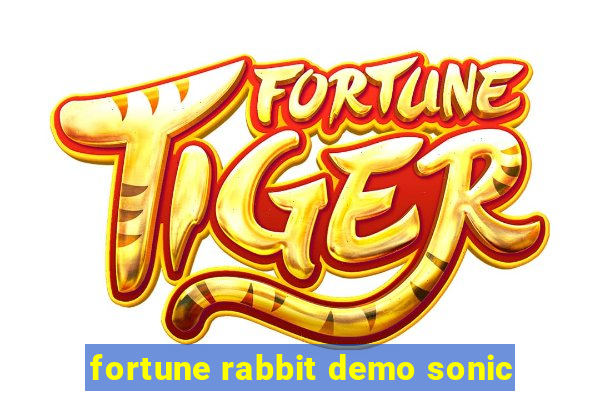 fortune rabbit demo sonic