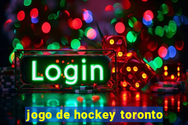 jogo de hockey toronto