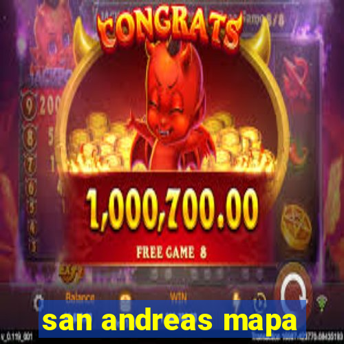 san andreas mapa