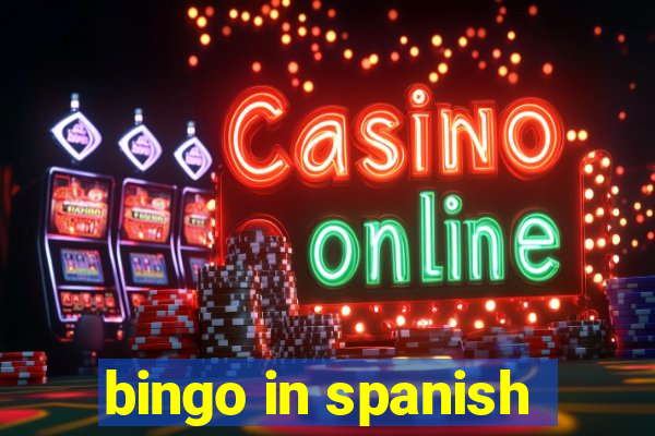 bingo in spanish