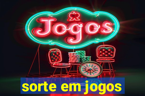 sorte em jogos