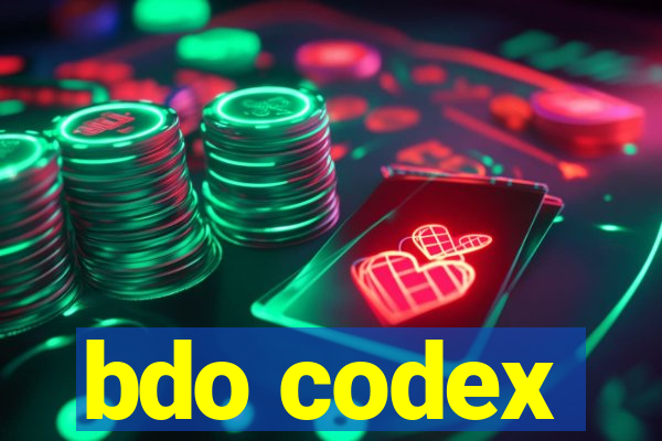 bdo codex