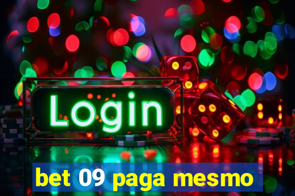 bet 09 paga mesmo