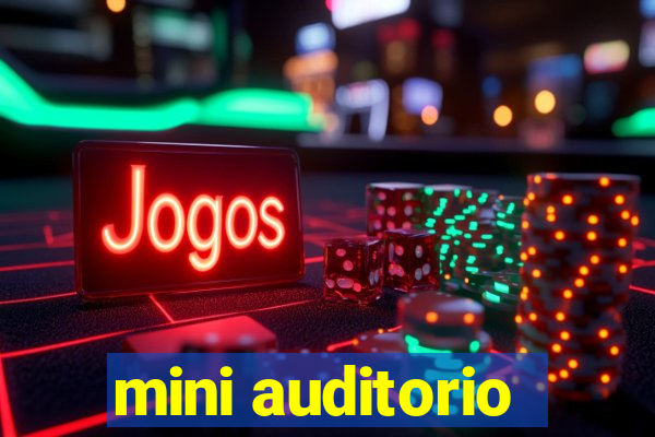 mini auditorio