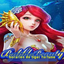 horarios do tiger fortune