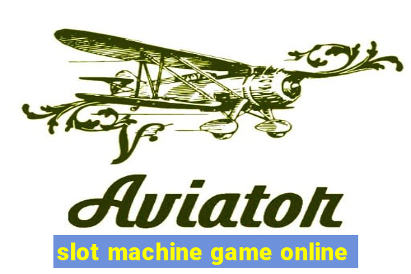 slot machine game online