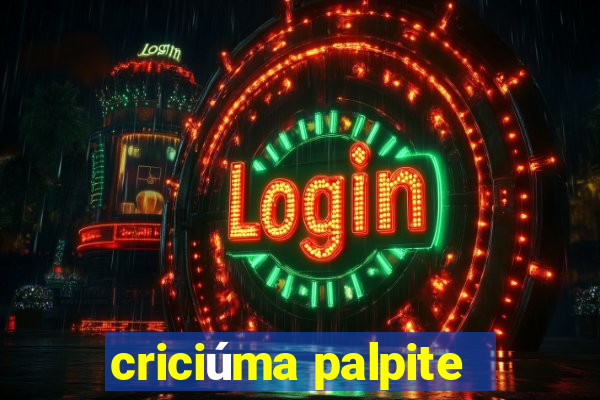 criciúma palpite