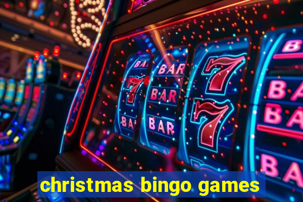 christmas bingo games