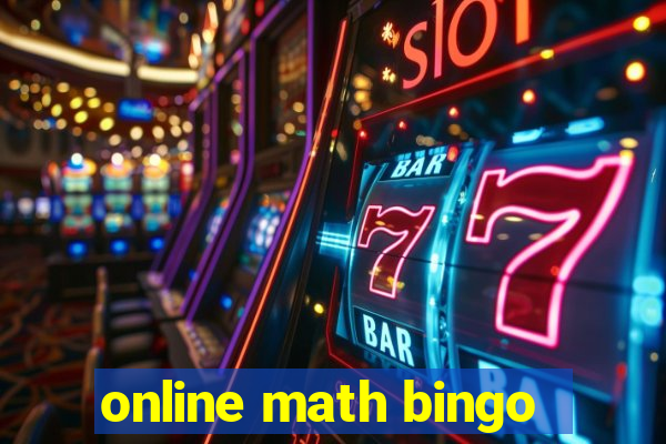 online math bingo