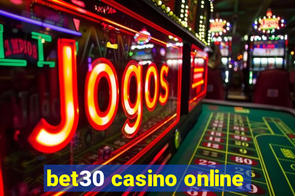 bet30 casino online