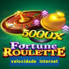 velocidade internet para jogar online