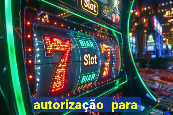 autorização para jogar bola