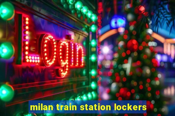 milan train station lockers