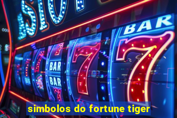 simbolos do fortune tiger