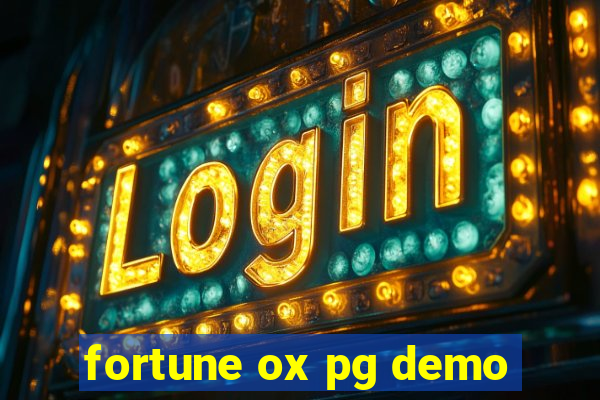 fortune ox pg demo