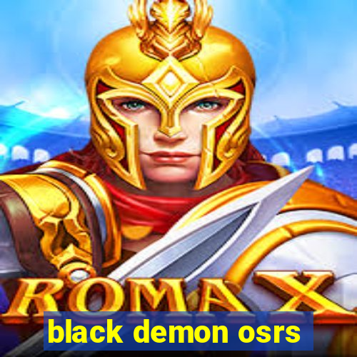 black demon osrs