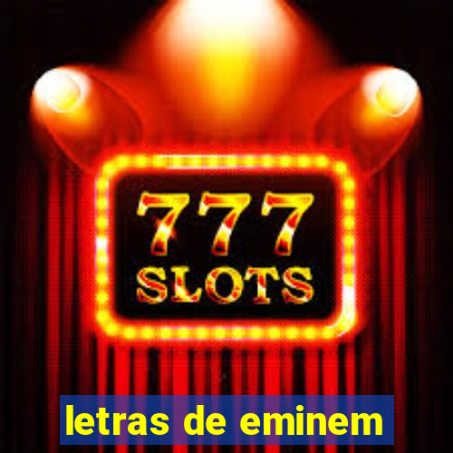 letras de eminem