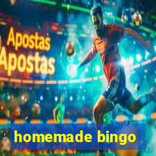 homemade bingo