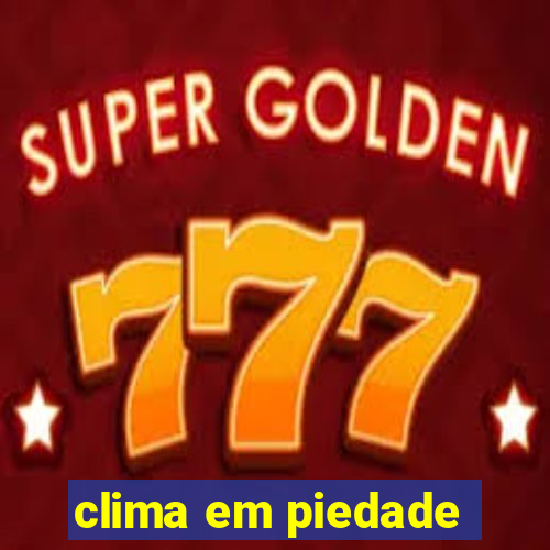 clima em piedade