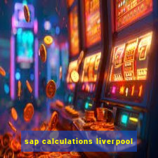 sap calculations liverpool