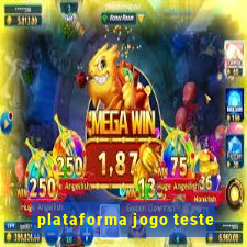 plataforma jogo teste