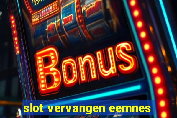 slot vervangen eemnes