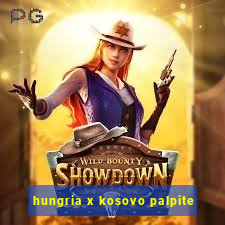 hungria x kosovo palpite