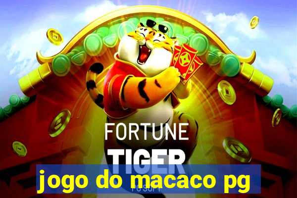 jogo do macaco pg