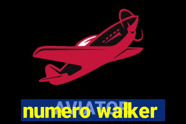 numero walker