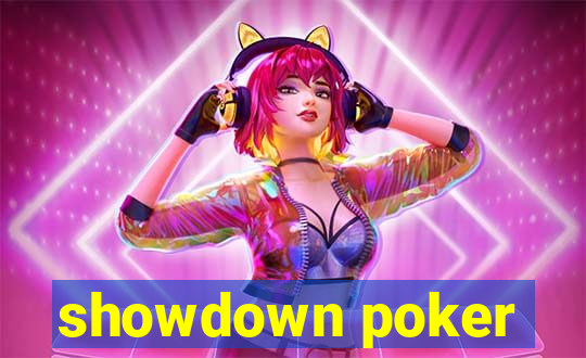 showdown poker