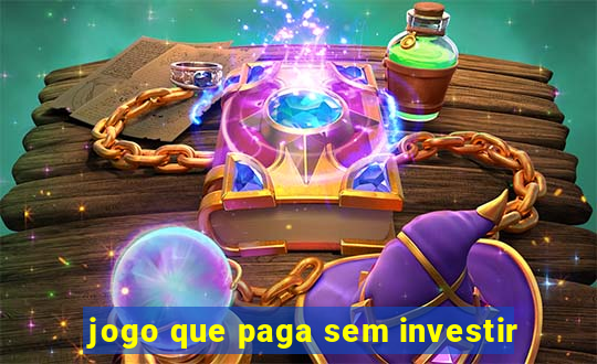 jogo que paga sem investir