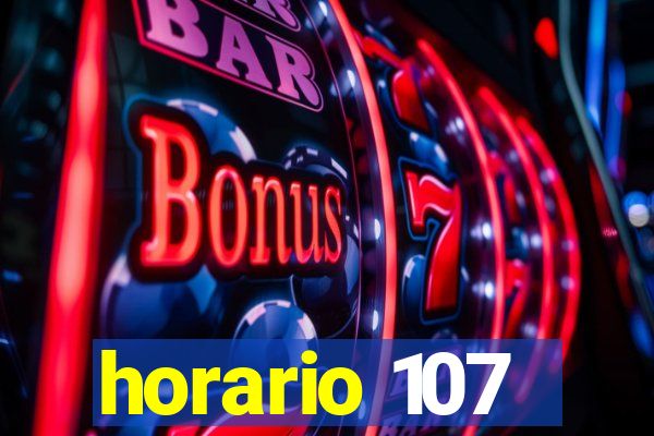 horario 107